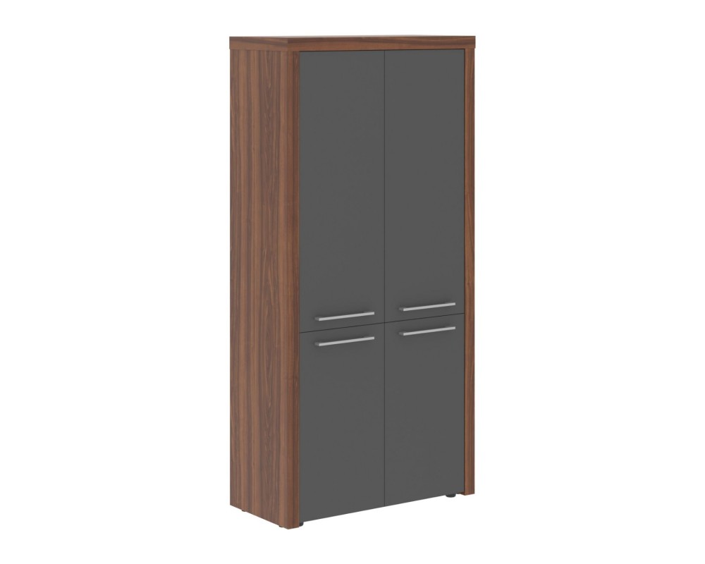 Шкаф с глухими средними и малыми дверьми (850х430х1930) Zenn