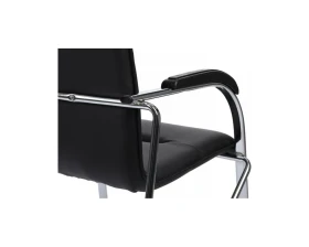 Стул Самба с пластиковыми подлокотниками SMB-03H Хром гальв. images