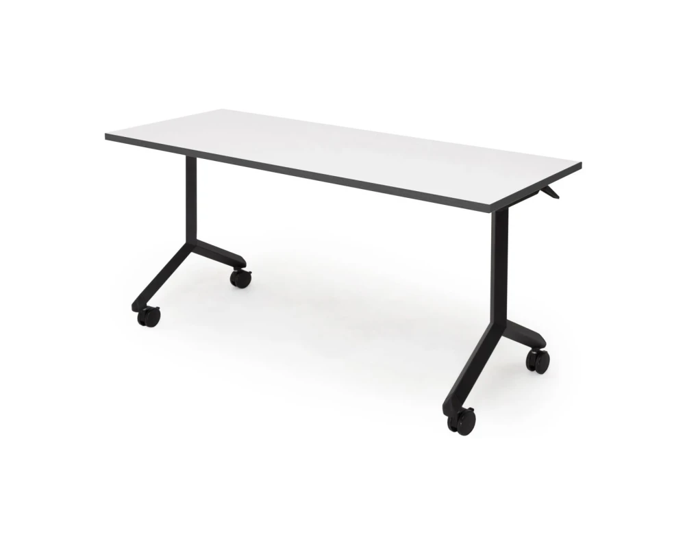 Стол поворотный 150х60х75 Shift Белый/Графит/Черный