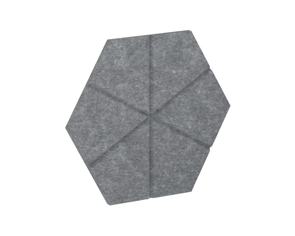 Настенная панель шестигранная (6 лучей) VE.NP-6G6L-100 200x173x12 Акустикс / AcustiX