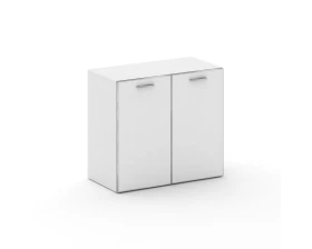 Шкаф широкий низкий стекл. дверь 896x460x807 Фреско / Fresco images