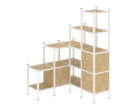 Угловой внутренний стеллаж L-40 1278x1278x1869 Лофт / Loft images