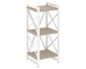 Стеллаж на регулируемых опорах - 3 полки 400х400х910 Лофт / Loft images