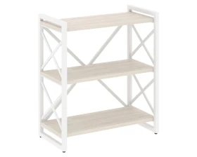 Стеллаж на регулируемых опорах - 3 полки 800х400х910 Лофт / Loft images