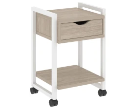 Тумба на колесных опорах с ящиком и полкой 500х460х767 Лофт / Loft images