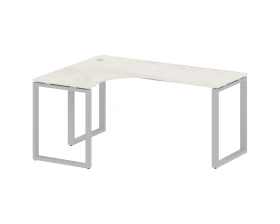 Стол криволинейный левый на О-образном м/к 160x120x75 Метал Систем / Metal System images