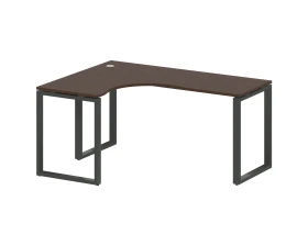 Стол криволинейный левый на О-образном м/к 160x120x75 Метал Систем / Metal System images
