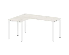 Стол криволинейный левый на П-образном м/к 160x120x75 Метал Систем / Metal System images