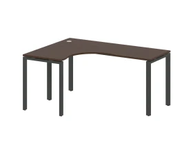 Стол криволинейный левый на П-образном м/к 160x120x75 Метал Систем / Metal System images