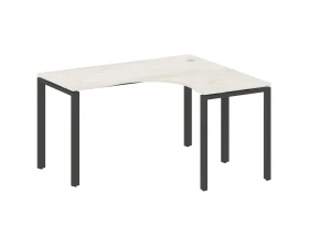 Стол офисный угловой правый на П-образном м/к 140x120x75 Метал Систем / Metal System images