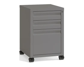 Тумба мобильная металлическая (центральный замок) Рива Металл / Riva Metal images