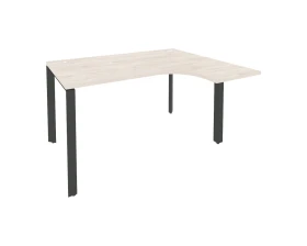Стол эргономичный правый на П-образном м/к 1380x1180x750 (800/460) Оникс / Onix images