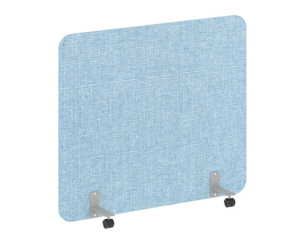 Перегородка на металлических опорах, на роликах 1360x18x1200 R-line soft