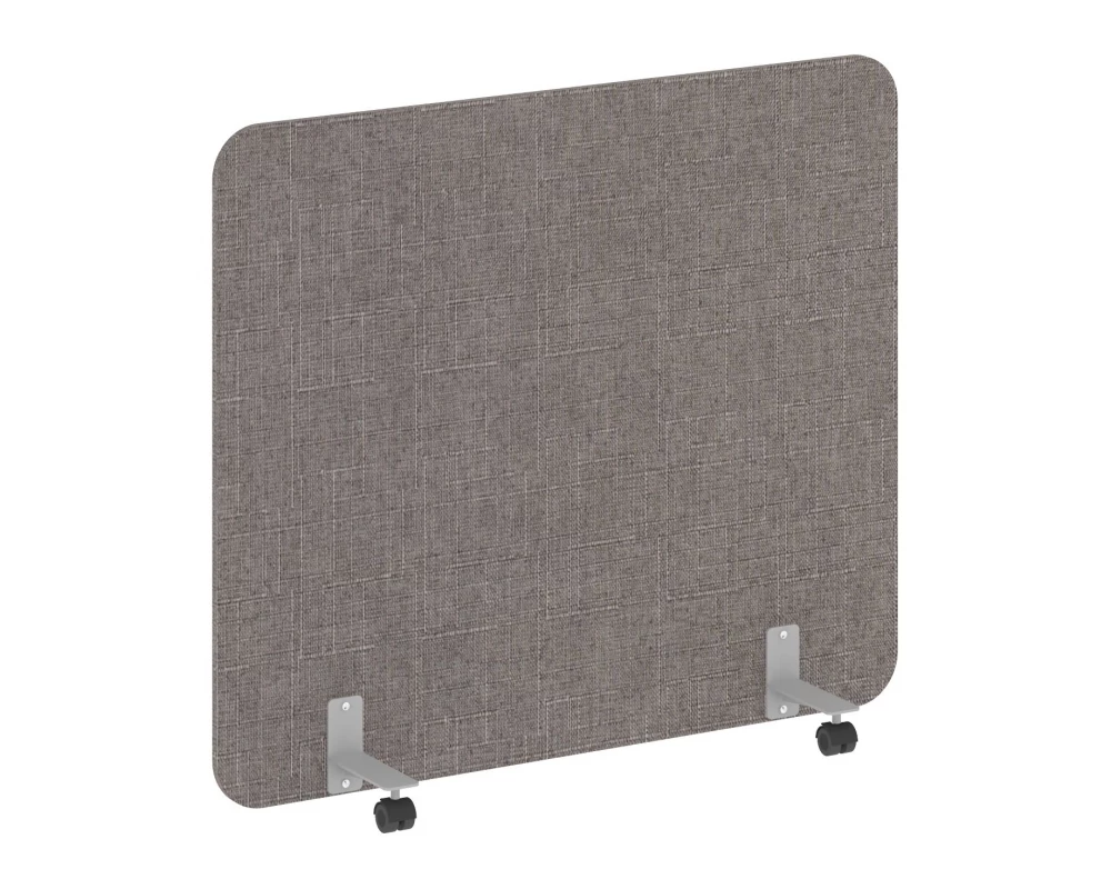 Перегородка на металлических опорах, на роликах 1360x18x1200 R-line soft