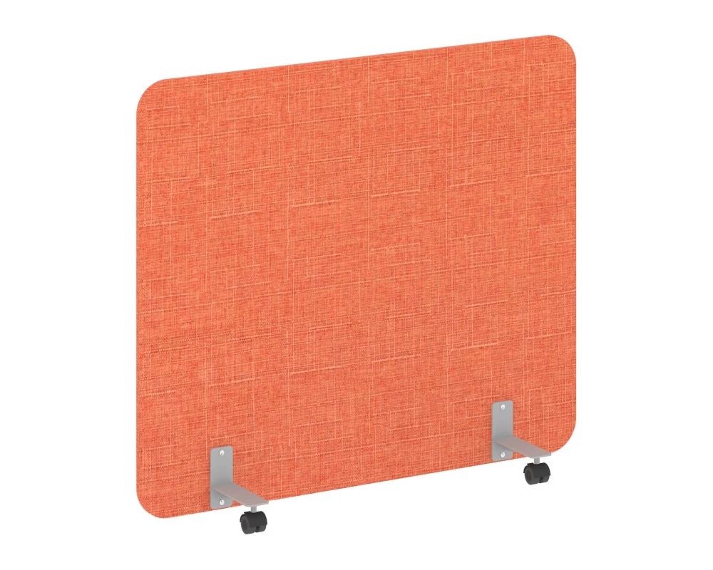 Перегородка на металлических опорах, на роликах 1360x18x1200 R-line soft