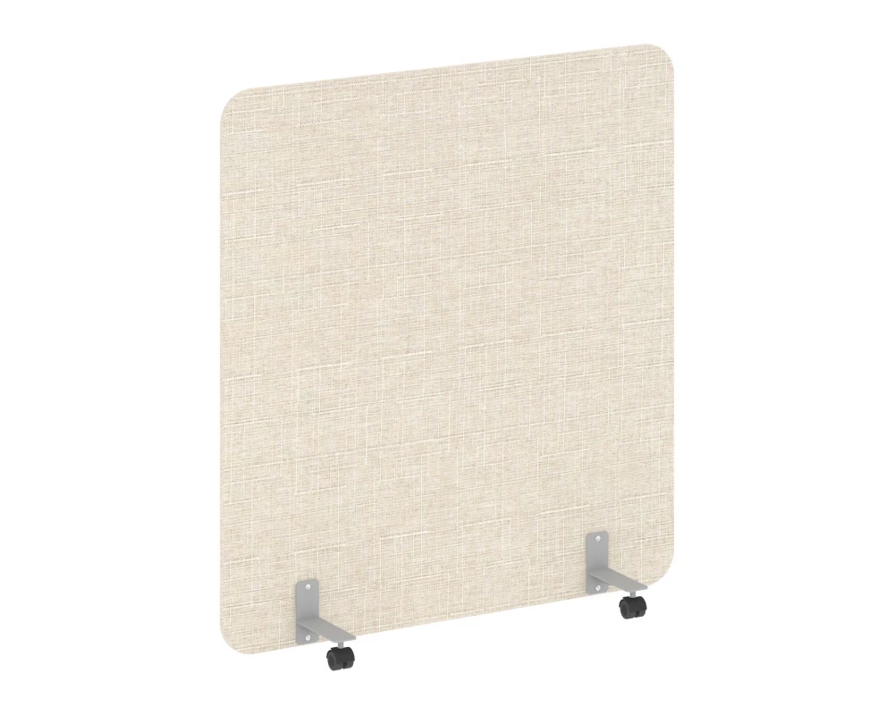 Перегородка на металлических опорах, на роликах 1360x18x1500 R-line soft