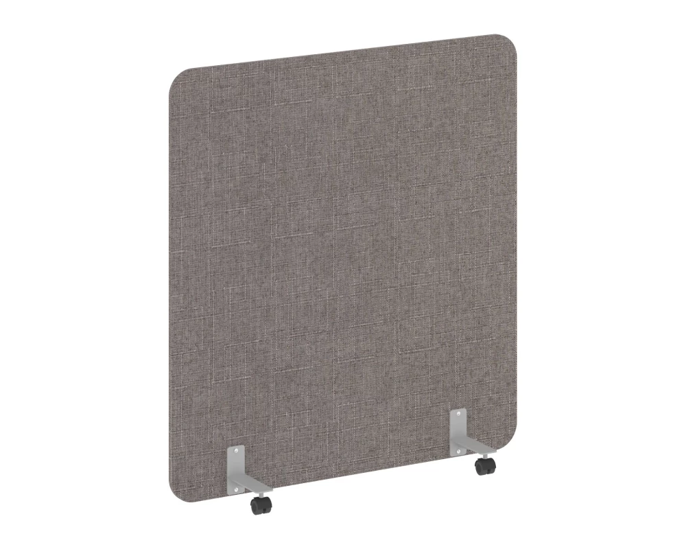 Перегородка на металлических опорах, на роликах 1360x18x1500 R-line soft