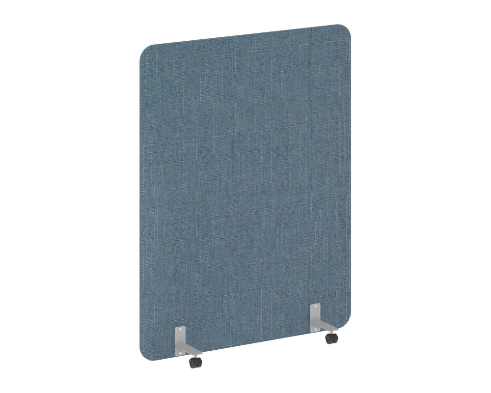 Перегородка на металлических опорах, на роликах 1360x18x1800 R-line soft