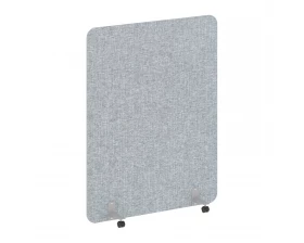 Перегородка на металлических опорах, на роликах 1360x18x1800 R-line soft images