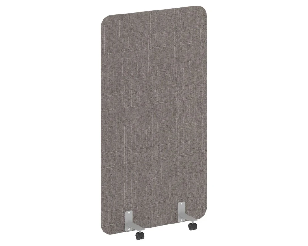 Перегородка на роликах 1000x18x1800 Р-лайн софт / R-line soft