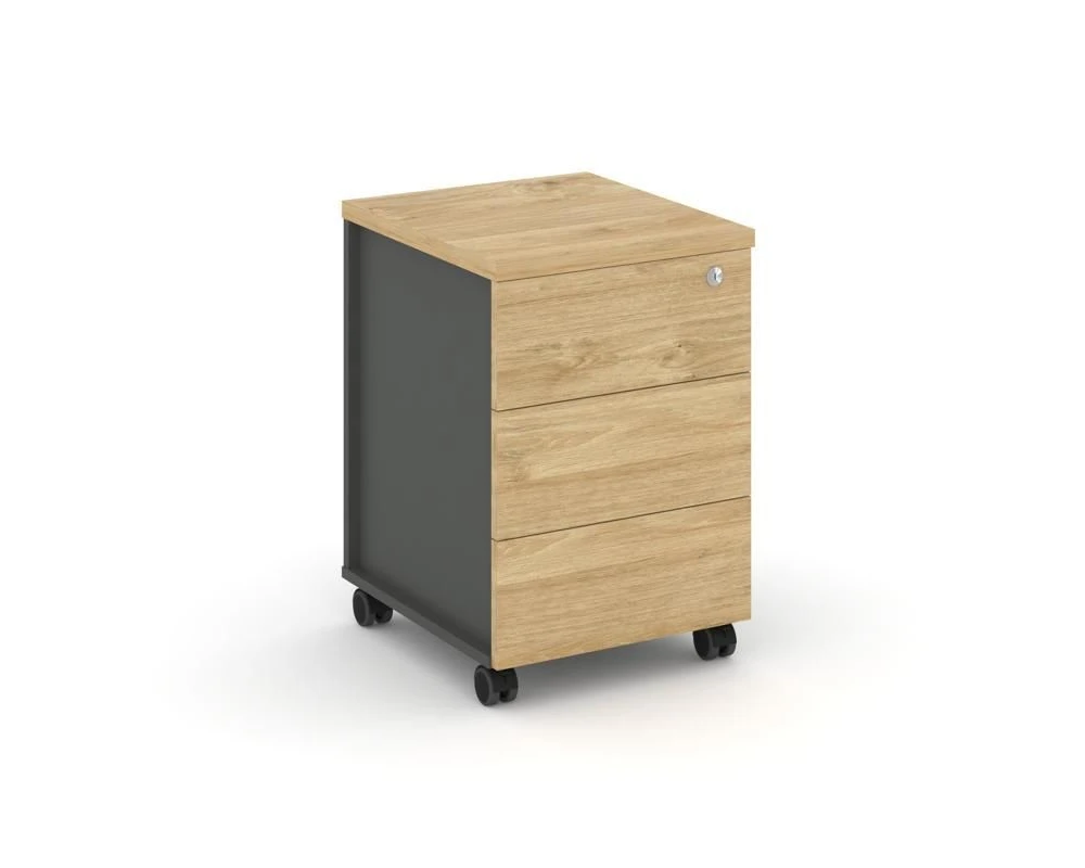 Тумба мобильная усил. колеса 416х460х611 Стайл Проджект / Style Project