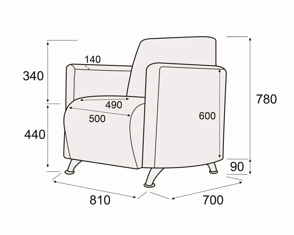 Кресло Брикс