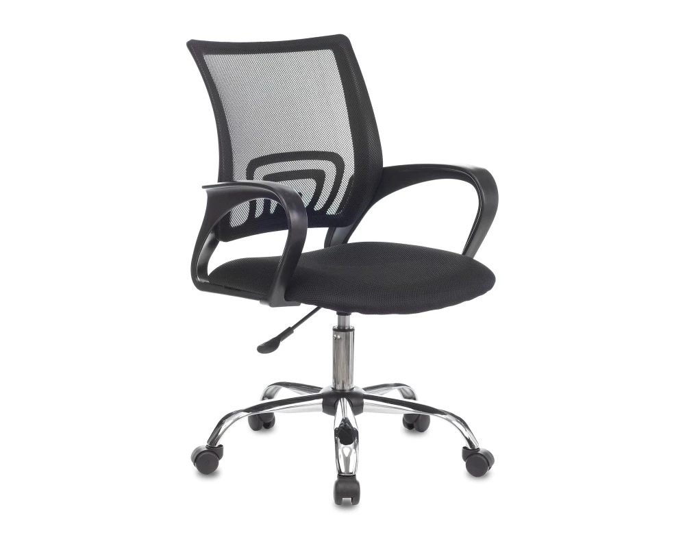 Кресло Бюрократ CH-695NLTSL Сетка/ Ткань, Черный