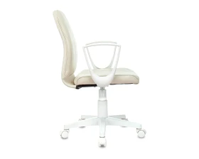 Кресло Бюрократ CH-W327 Экокожа, Слоновая кость images