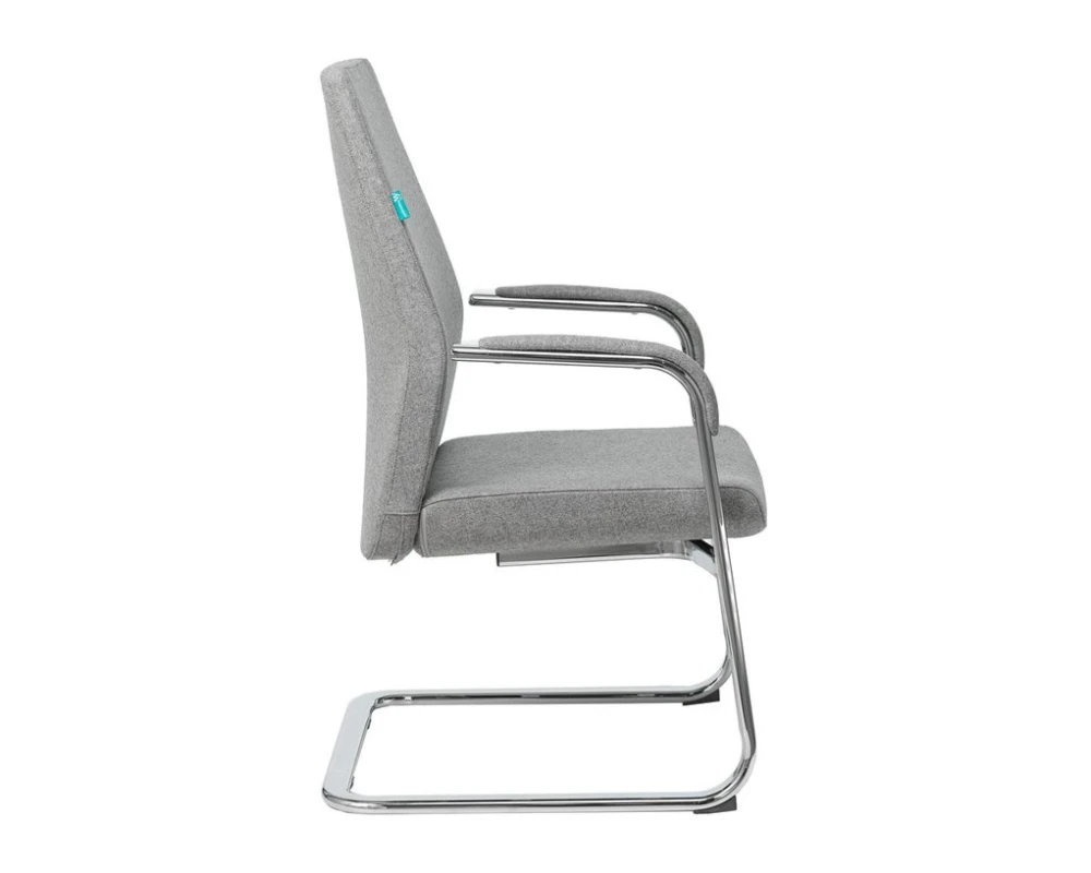 Кресло Бюрократ ДЖОНС-ЛОУ-В / JONS-LOW-V ткань Ткань, Серый