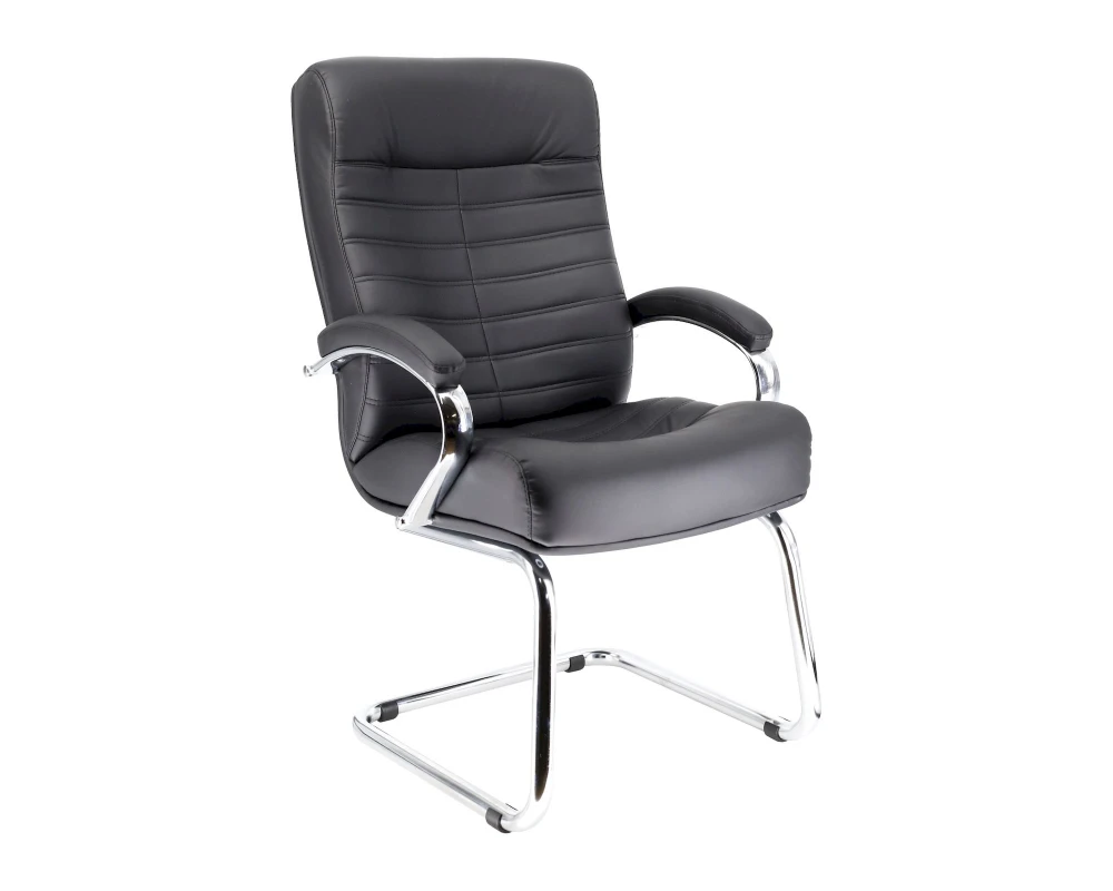 Кресло Everprof Орион СФ / Orion CF Натуральная кожа, Черный