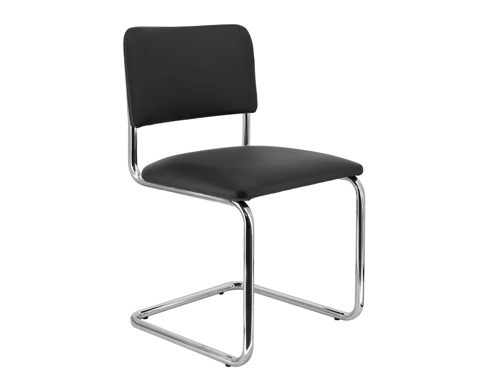 Кресло Everprof Сильвия / Silwia Экокожа, Черный