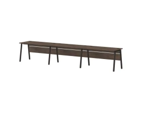 Линейный кластер на 3 рабочих места 4200х700х750 Лавана Стил / Lavana Steel images