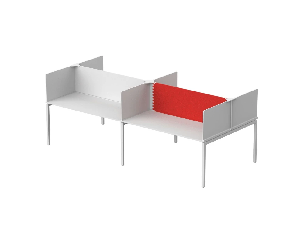 Модуль фронтальный, 105х7х60 Forest Office Алый коралл