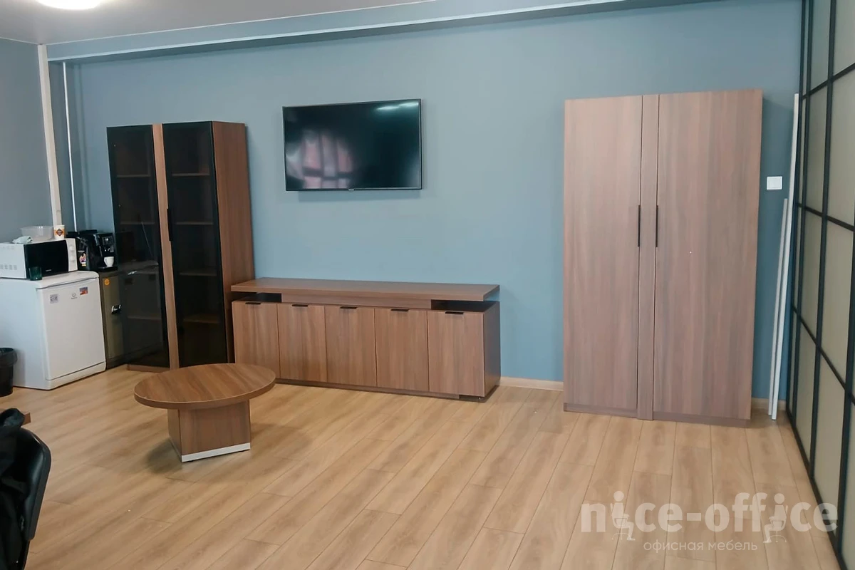 Шкаф с гардеробным отделением и стеклянной дверью TS-48+TS-09.1 Time.S фото в интерьере 1