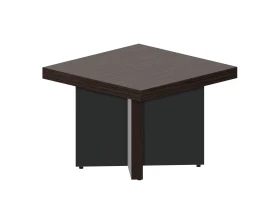 Стол журнальный 60х60x45 (на опорах-панелях) Фабер / Faber Дуб Мокко/Антрацит images