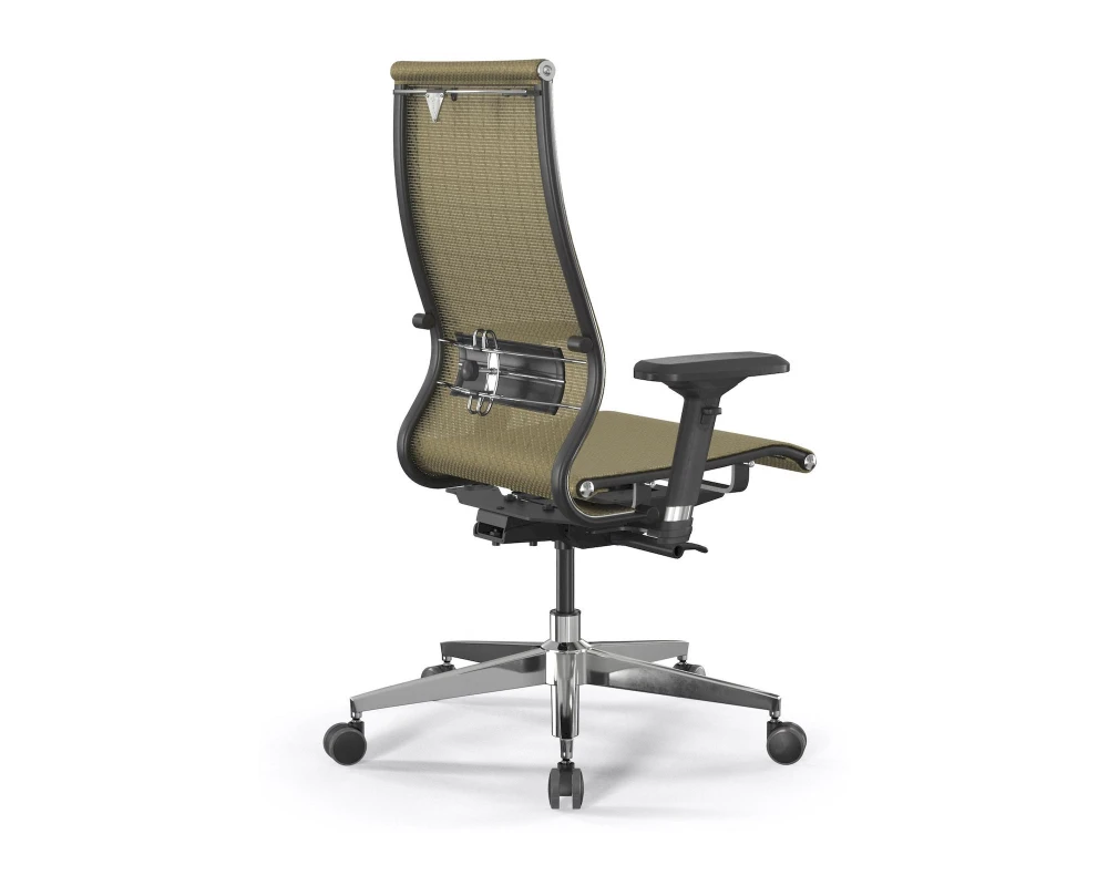 Кресло ErgoLife SynchroSit 10 B2-107D M24.B22.G18.W03 Сетка, Золотой ротанг