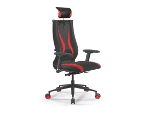 Кресло ErgoLife SynchroSit 10 B2-170D M24.B11.G19.W32 Ткань/Экокожа, Черный/Красный images