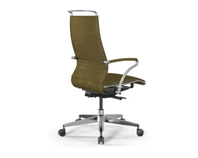 Кресло ErgoLife SynchroSit S W B2-195K M24.B22.G18.W03 Велюр, Оливковый images