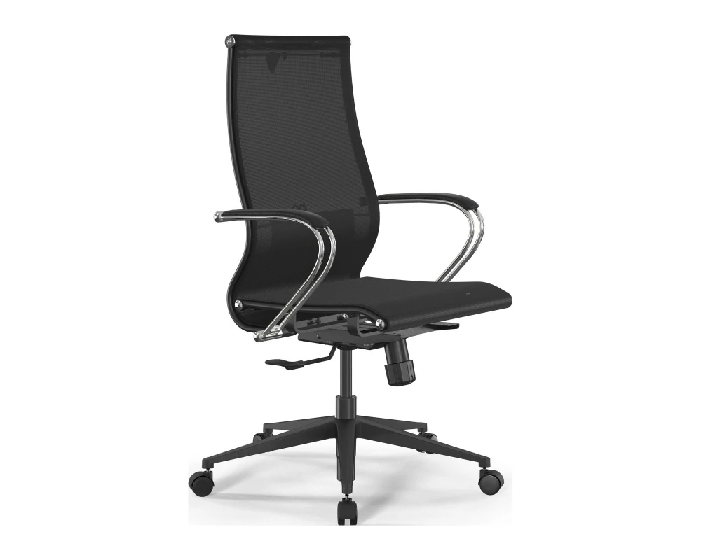 Кресло ErgoLife SynchroSit 10 B2-189K M25.B11.G19.W02 (подл. хром) Сетка, Черный