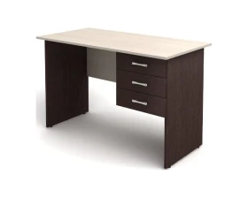 Стол 1-тумбовый с ящиками (1200х600х750) тумба справа СК27 Канц images