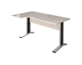 Стол кривол. лев. на м/к 1404х904(704)х756 КМ63 Монолит images