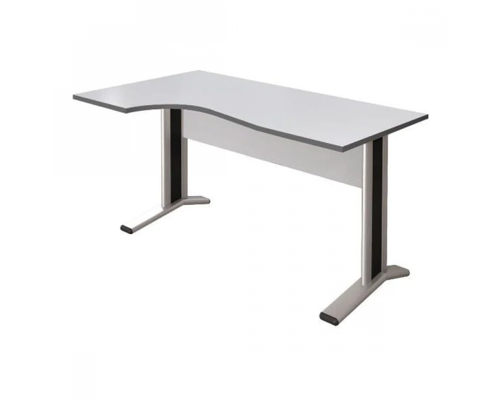 Стол кривол. лев. на м/к 1404х904(704)х756 КМ63 Монолит