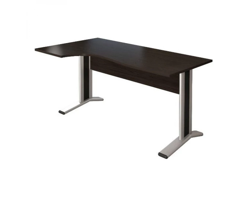 Стол кривол. лев. на м/к 1604х904(704)х756 КМ65 Монолит