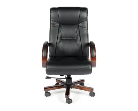 Кресло Norden Консул кожа Натуральная кожа, Черный images