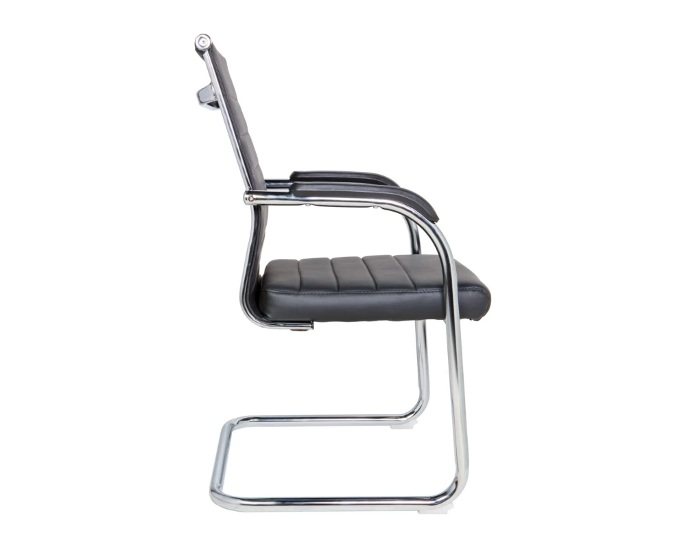 Кресло Norden Авалон CF / хром Экокожа, Черный