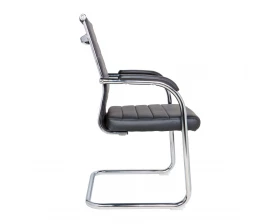 Кресло Norden Авалон CF / хром Экокожа, Черный images