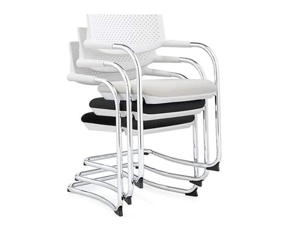 Кресло Norden Визави / Visavi black CF Пластик/Ткань, Черный