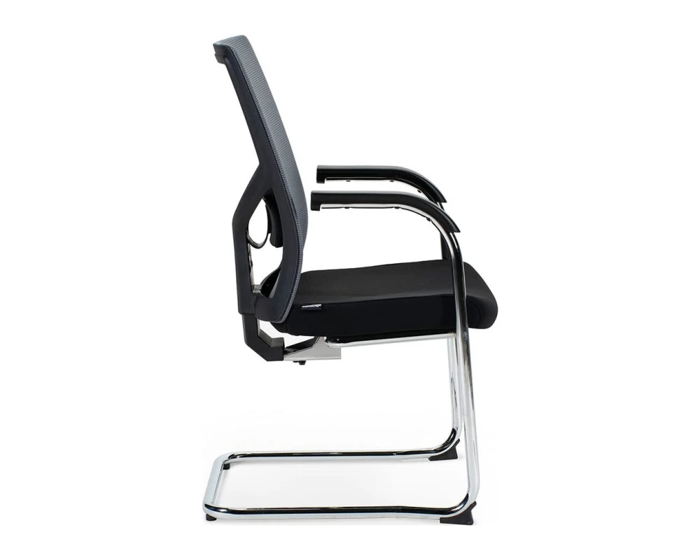 Кресло Norden Сильвия CF Сетка/Ткань, Серый/Черный