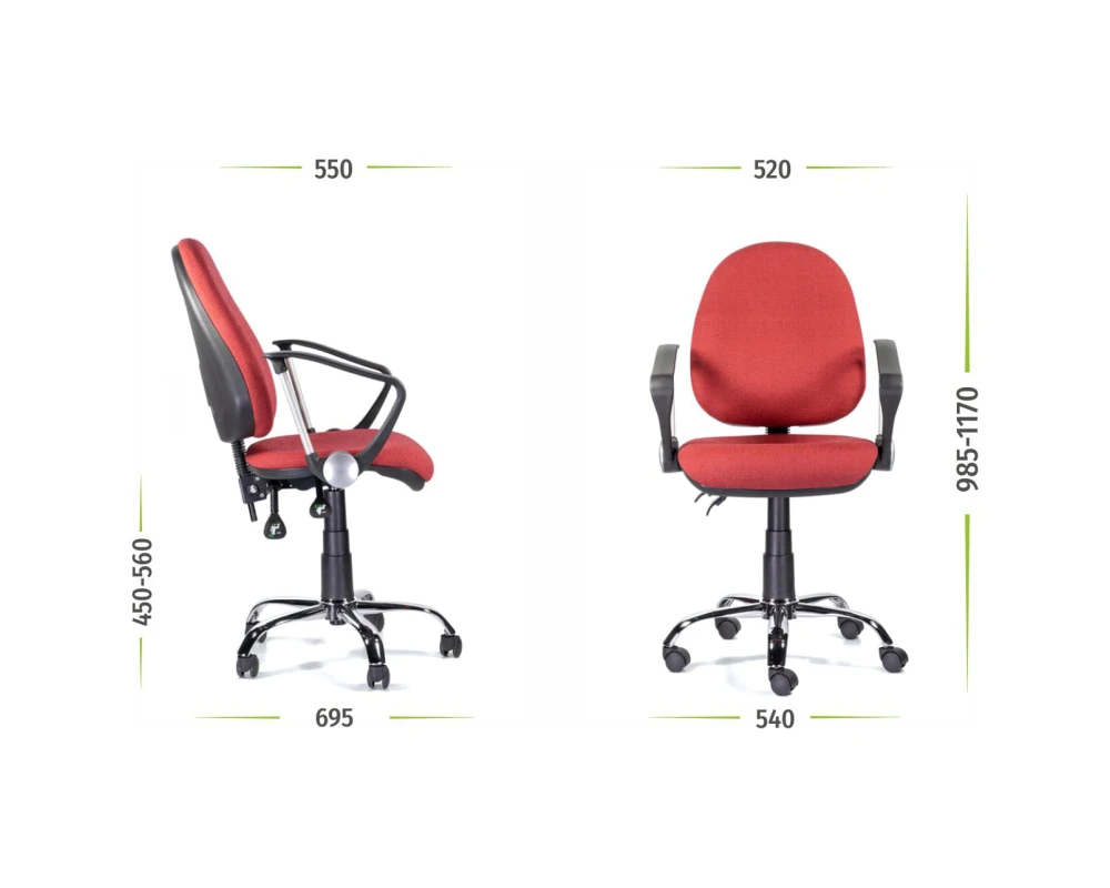 Кресло Мартин Люкс Нептун хром